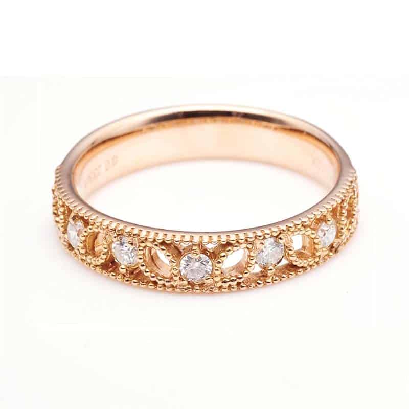 Perhiasan emas berlian white gold 18K diamond DMKMJZ012