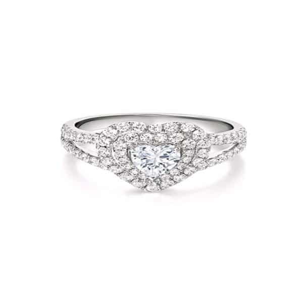 Tiaria Perhiasan cincin emas berlian White Gold 18K Diamond LAVISH LOVE (3)