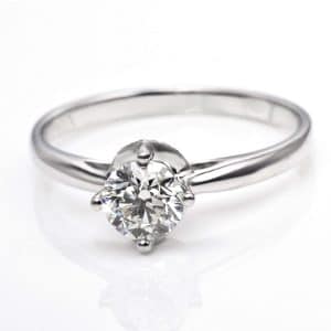 Perhiasan emas berlian white gold 18K diamond DGFWS01