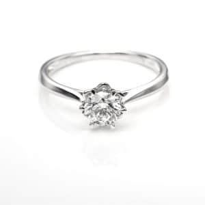 Perhiasan emas berlian white gold 18K diamond DHTXDFJ015