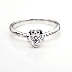 Perhiasan emas berlian white gold 18K diamond DHTXDFJ023
