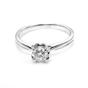Perhiasan emas berlian white gold 18K diamond DHTXDFJ031