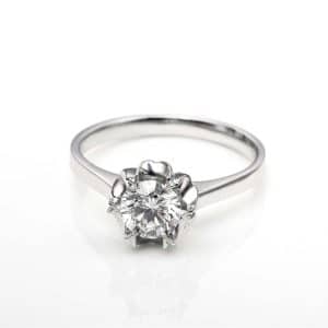 Perhiasan emas berlian white gold 18K diamond DHTXHJZ017