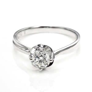 Perhiasan emas berlian white gold 18K diamond DHTXHJZ056