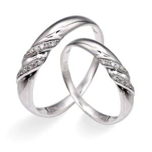 Perhiasan emas berlian white gold 18K diamond DJXJZ058