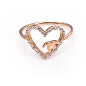 Perhiasan emas berlian white gold 18K diamond DMKMJZ011