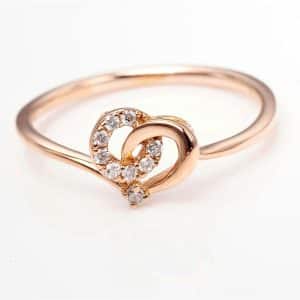 Perhiasan emas berlian white gold 18K diamond DMKMJZ015