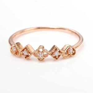 Perhiasan emas berlian white gold 18K diamond DMKMJZ019