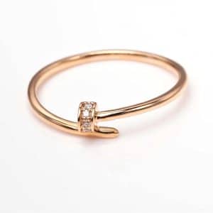 Perhiasan emas berlian white gold 18K diamond DMKMJZ020