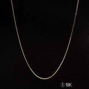 Perhiasan kalung emas white gold Tiaria 18K Gold Necklace Top Design