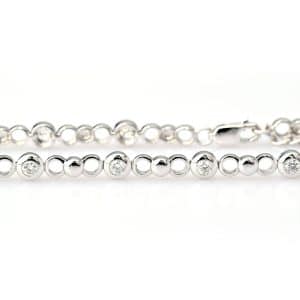 Tiaria Gelang Emas Berlian 18K Opulent Allure Bracelet