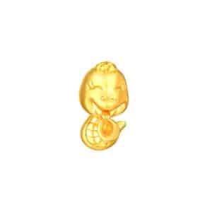 snake perhiasan emas 24k pendant liontin emas (3)