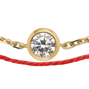 Tiaria 18K Gold Pure Duet Bracelet Red Baby