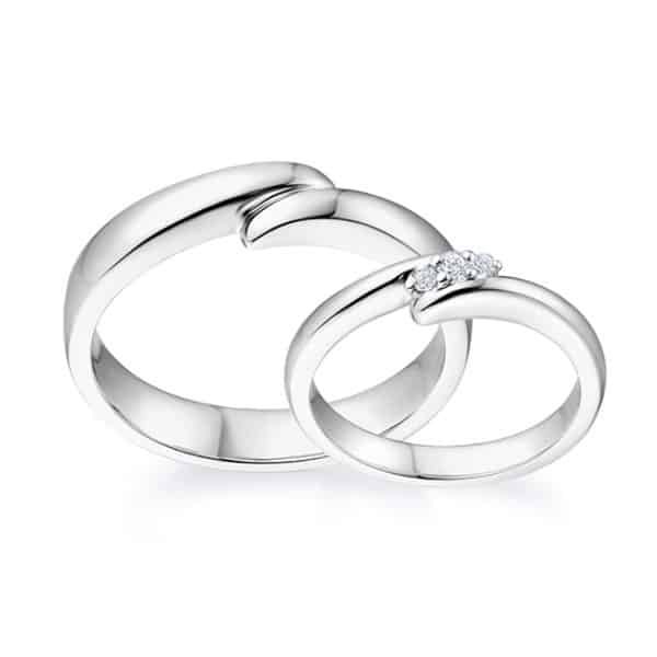 Tiaria 9K Connected Love Ring 2