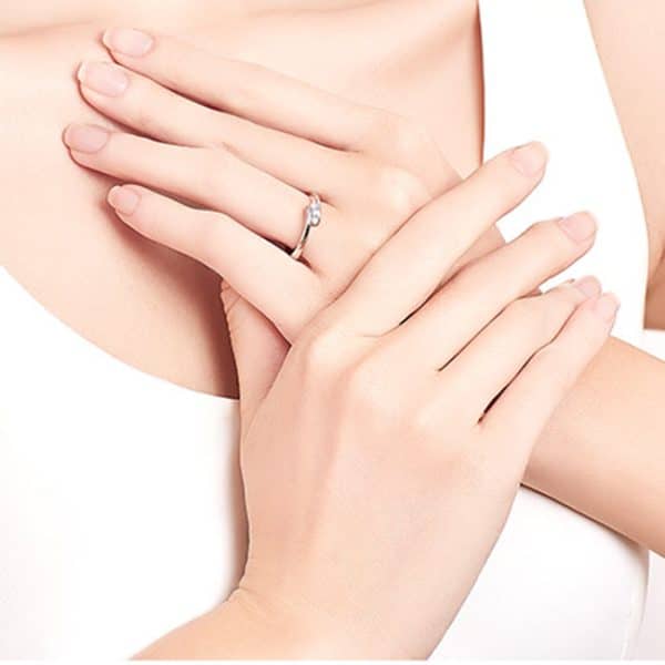 Tiaria 9K Connected Love Ring 4