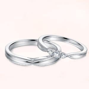 Tiaria 9K The Peaceful Heart Ring