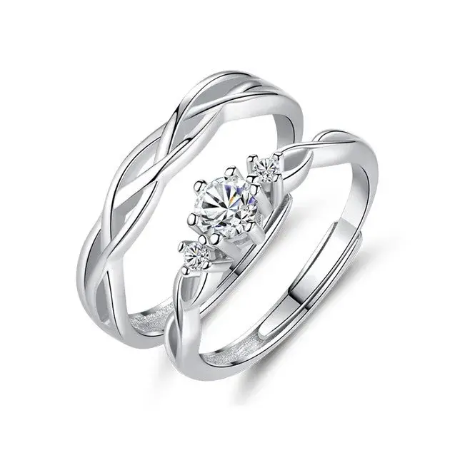 Cincin Couple Pacaran - Cincin Perak Couple - Image 7
